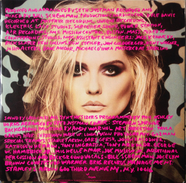 Debbie Harry* : Rockbird (LP, Album, Pin)