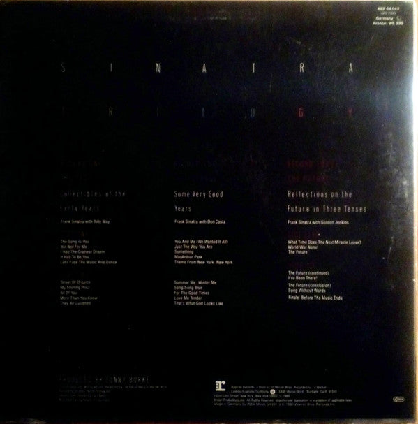Frank Sinatra : Trilogy (Past Present Future) (3xLP, Album, RP)