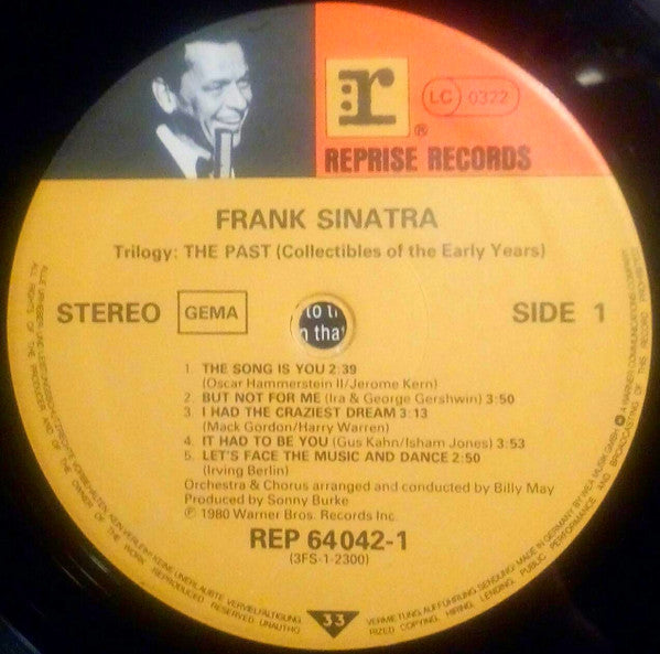 Frank Sinatra : Trilogy (Past Present Future) (3xLP, Album, RP)