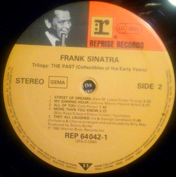 Frank Sinatra : Trilogy (Past Present Future) (3xLP, Album, RP)