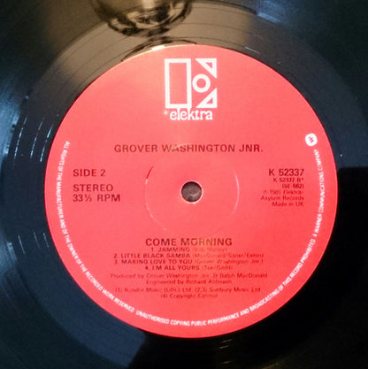 Grover Washington, Jr. : Come Morning (LP, Album)
