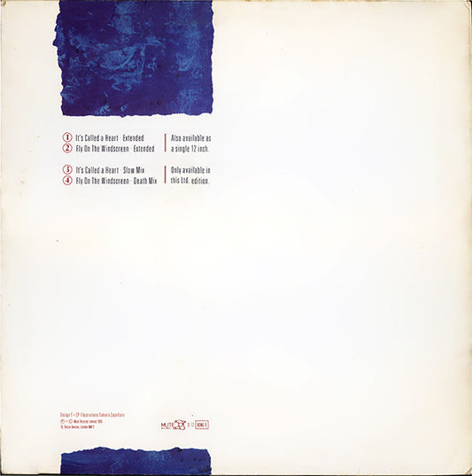 Depeche Mode : It's Called A Heart / Fly On The Windscreen (2x12", Single, Ltd, S/Edition, MPO)