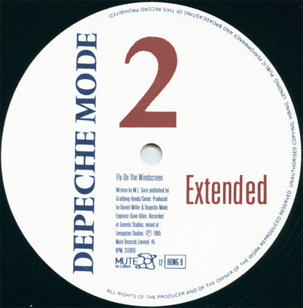 Depeche Mode : It's Called A Heart / Fly On The Windscreen (2x12", Single, Ltd, S/Edition, MPO)