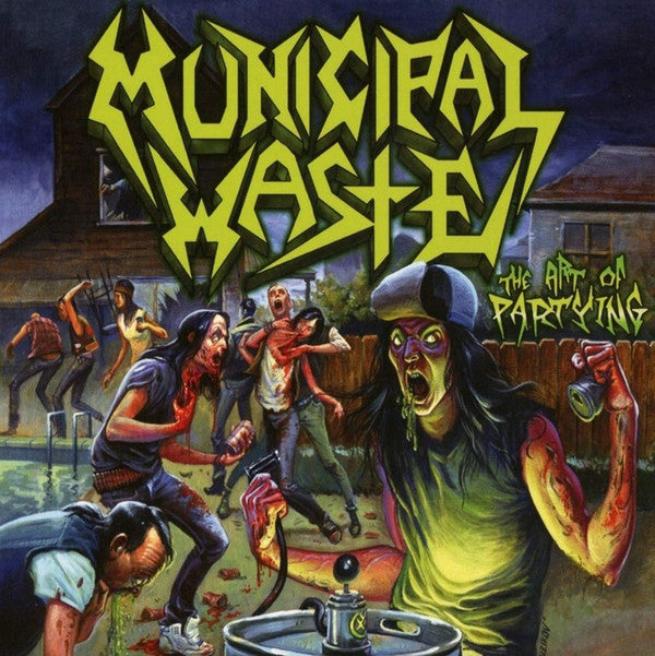 Municipal Waste : The Art Of Partying (LP, Album, RE)