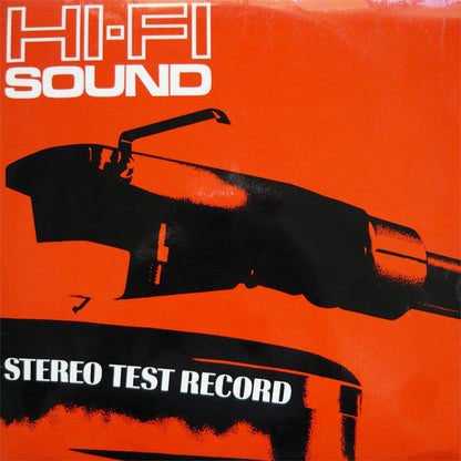 No Artist : Hi-Fi Sound Stereo Test Record (LP, Album)