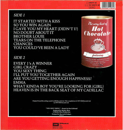 Hot Chocolate : The Very Best Of Hot Chocolate (LP, Album, Comp)