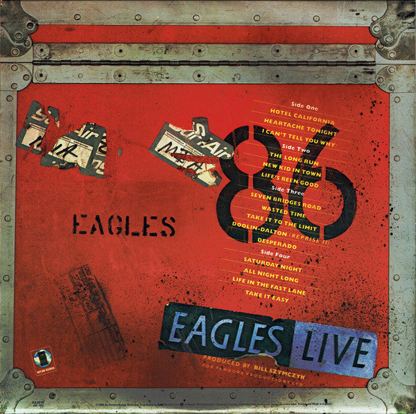 Eagles : Eagles Live (2xLP, Album, RP)
