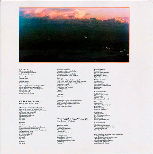 John Lodge : Natural Avenue (LP, Album, Gat)