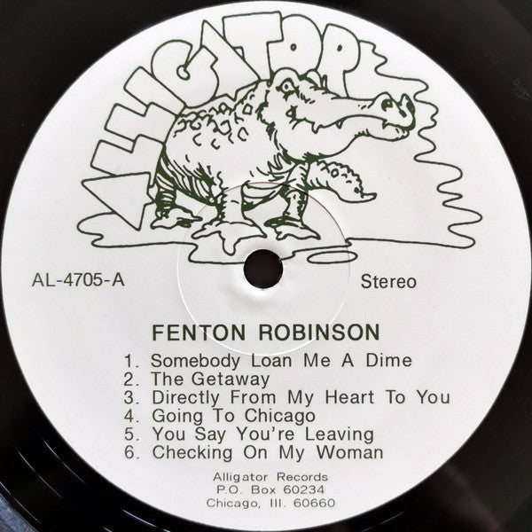Fenton Robinson : Somebody Loan Me A Dime (LP, Album, RE, 180)