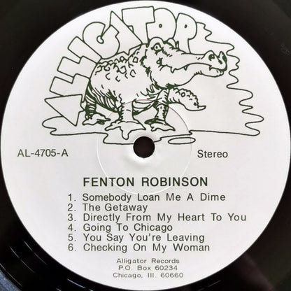 Fenton Robinson : Somebody Loan Me A Dime (LP, Album, RE, 180)