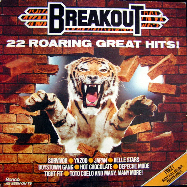 Various : Breakout (22 Roaring Great Hits!) (LP, Comp, Wes)