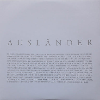 Rammstein : Ausländer (10", Single)