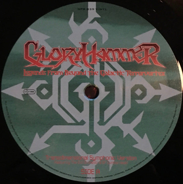 Gloryhammer : Legends From Beyond The Galactic Terrorvortex (LP, Album + LP, Album + Ltd)