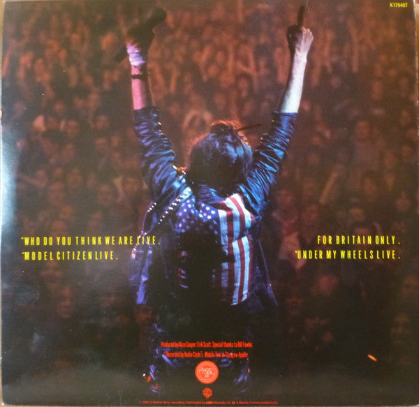 Alice Cooper (2) : For Britain Only (12", Single, Ltd)