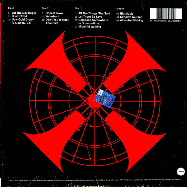 Simple Minds : Big Music Tour 2015 (Simple Minds Live) (2xLP, Album, RE, Whi)