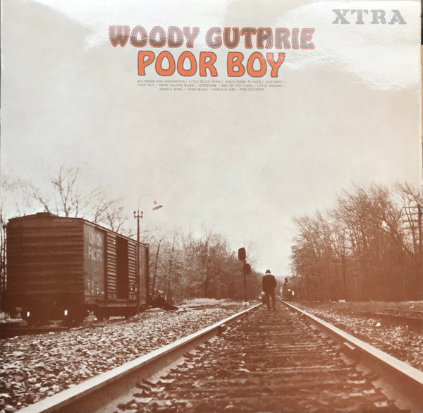 Woody Guthrie : Poor Boy (LP, Album, RE)