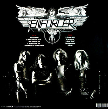 Enforcer (6) : Death By Fire (LP, Album, RE, Cle)