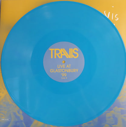 Travis : Live At Glastonbury '99 (2xLP, Album, Ltd, Blu)