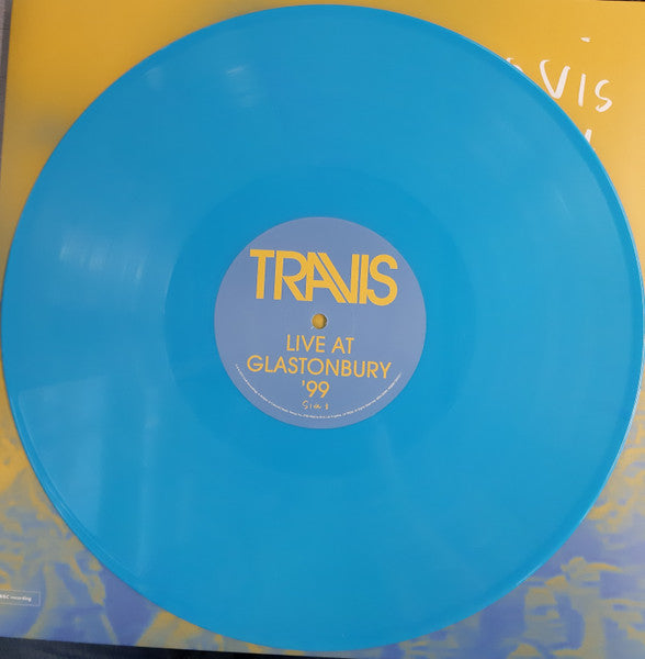 Travis : Live At Glastonbury '99 (2xLP, Album, Ltd, Blu)
