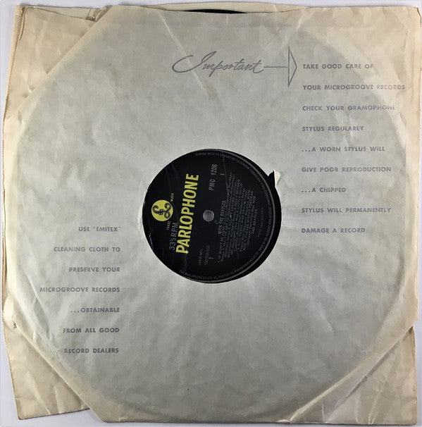 The Beatles : With The Beatles (LP, Album, Mono, 'Jo)