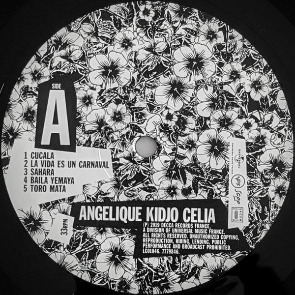Angélique Kidjo : Celia (LP, Album)