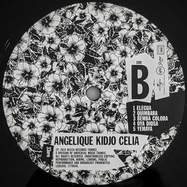 Angélique Kidjo : Celia (LP, Album)