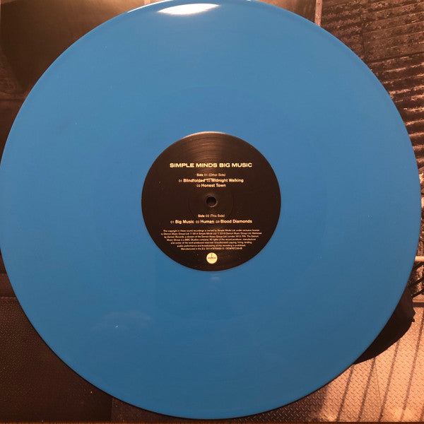 Simple Minds : Big Music (LP, Blu + LP, Gre + Album, RE)