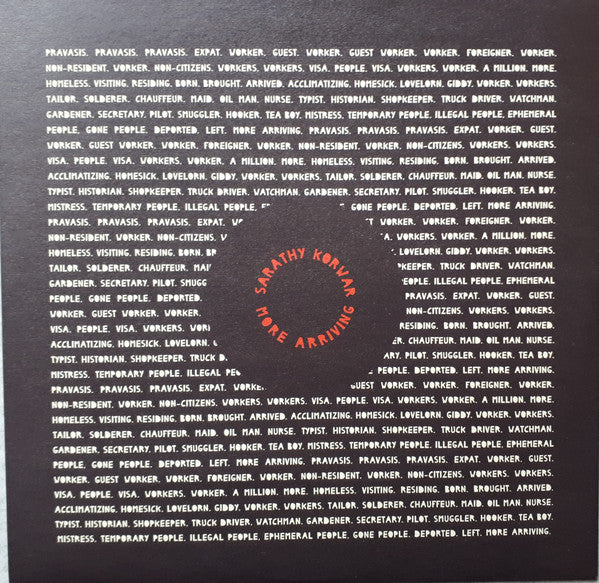 Sarathy Korwar : More Arriving (LP, Album, Ltd, Red)