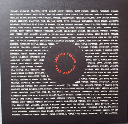 Sarathy Korwar : More Arriving (LP, Album, Ltd, Red)