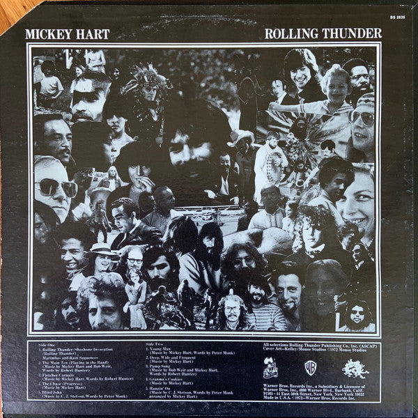 Mickey Hart : Rolling Thunder (LP, Album)