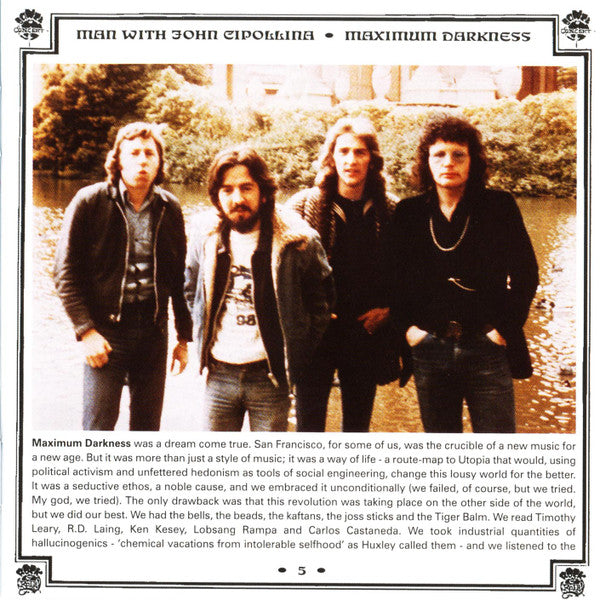 Man : Maximum Darkness (CD, Album, RE, RM)