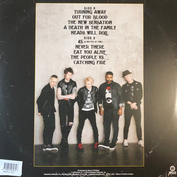 Sum 41 : Order In Decline (LP, Album, Ltd, Yel)