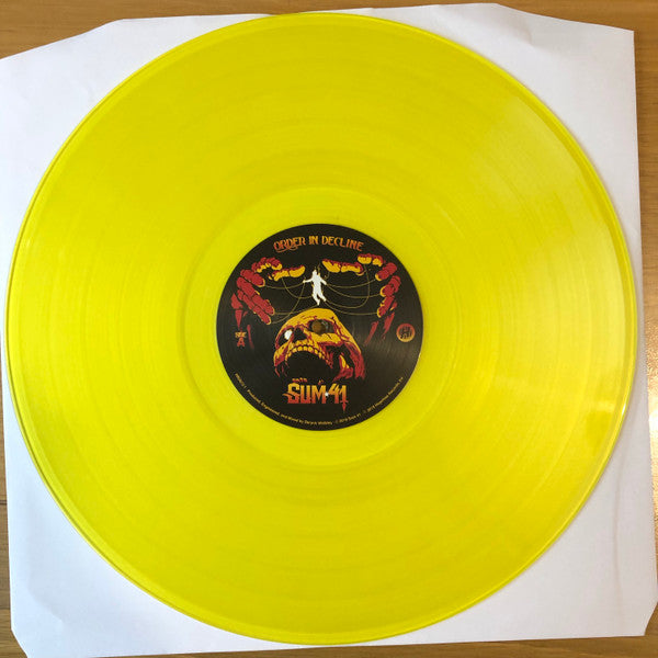Sum 41 : Order In Decline (LP, Album, Ltd, Yel)