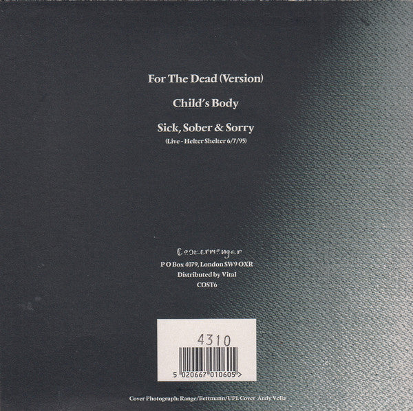 Gene : For The Dead (Version) (7", Single, Ltd, Num)