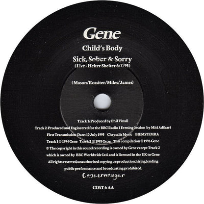 Gene : For The Dead (Version) (7", Single, Ltd, Num)