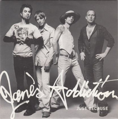 Jane's Addiction : Just Because (7", Single)