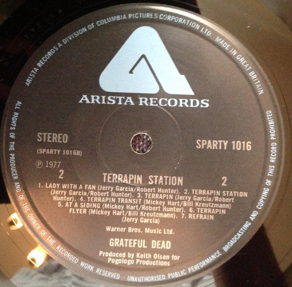The Grateful Dead : Terrapin Station (LP, Album)