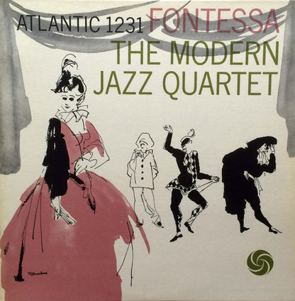 The Modern Jazz Quartet : Fontessa (LP, Album, Mono, RP, Whi)
