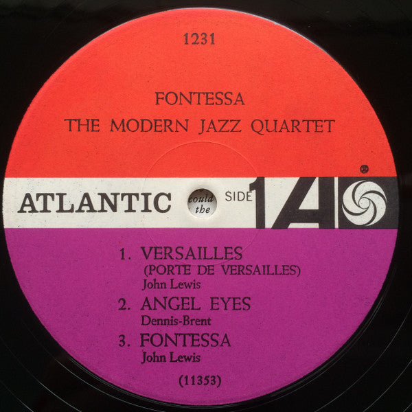 The Modern Jazz Quartet : Fontessa (LP, Album, Mono, RP, Whi)