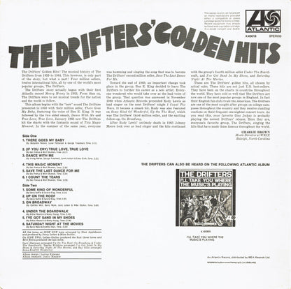 The Drifters : The Drifters' Golden Hits (LP, Album, Comp, RE, CBS)