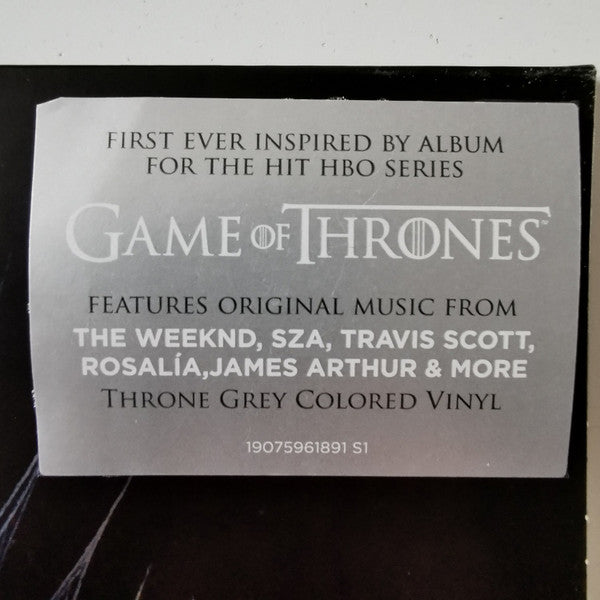 Various : For The Throne (Music Inspired By The HBO Series Game Of Thrones) (LP, Gre)
