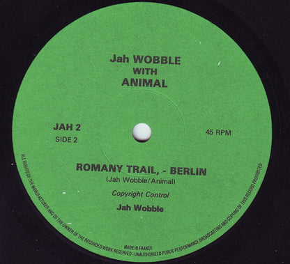 Jah Wobble With Animal (3) : A Long, Long Way (12")