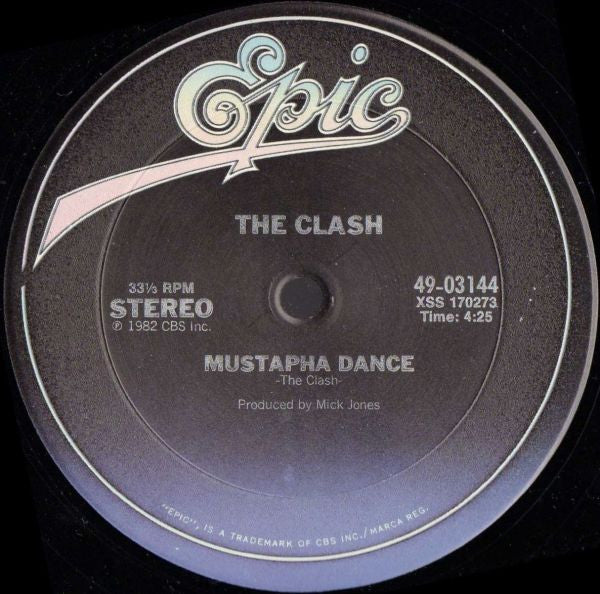 The Clash : Rock The Casbah (12")