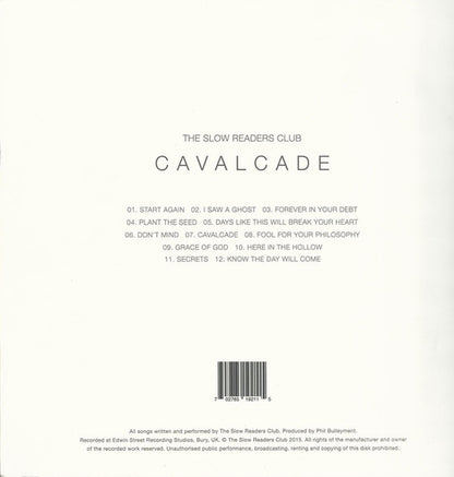 The Slow Readers Club : Cavalcade (LP, RE, Gre)