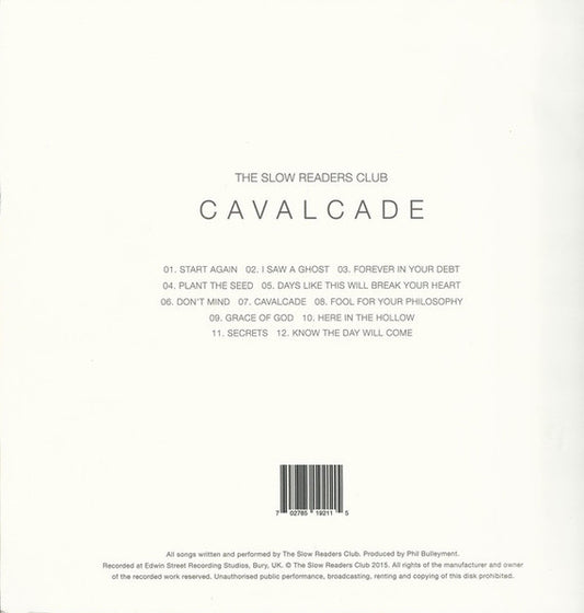 The Slow Readers Club : Cavalcade (LP, RE, Gre)