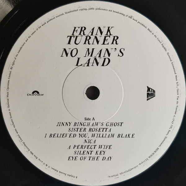 Frank Turner : No Man's Land (LP, Album)