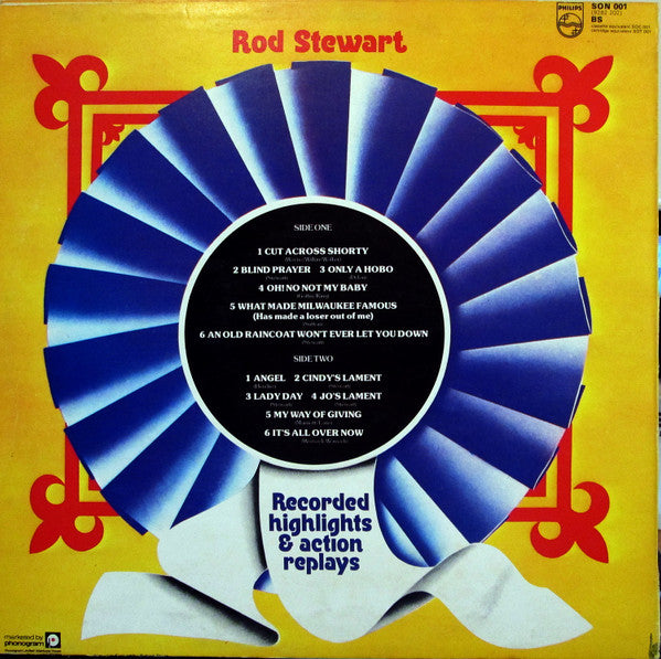 Rod Stewart : Recorded Highlights & Action Replays (LP, Comp)