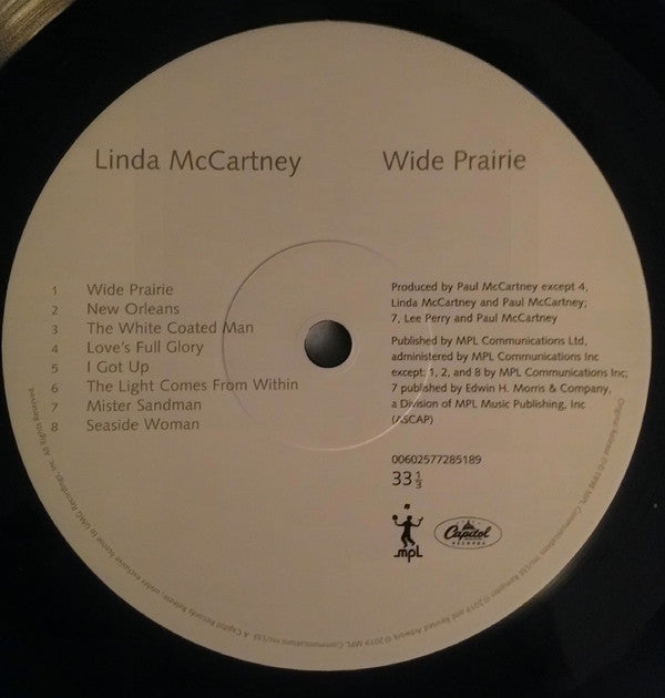 Linda McCartney : Wide Prairie (LP, Album, RM, 180)