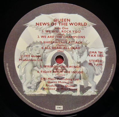 Queen : News Of The World (LP, Album, Gat)