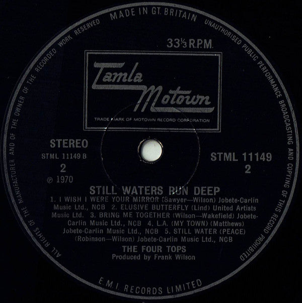 Four Tops : Still Waters Run Deep (LP, Album)